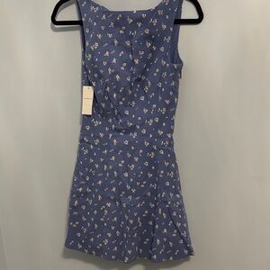 Abercrombie & Fitch blue Floral Mini Dress